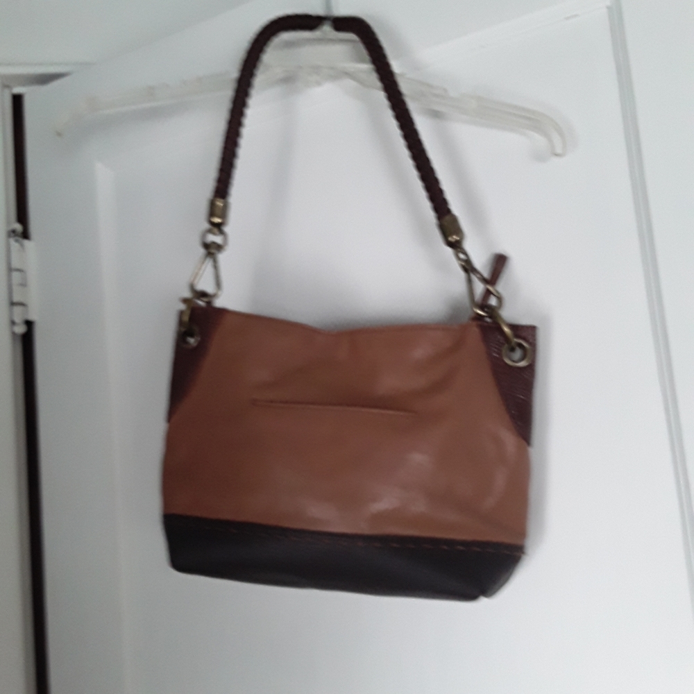 The Sak Two time Brown leather Hobo Bag